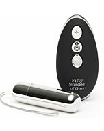 Fifty shades of grey relentless vibrations remote control bullet vibrator