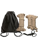 Bind & tie kit 5 pcs hemp rope