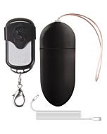 Rechargeable vibrating egg - black