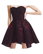 Corset con falda teenager morado