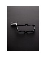 Mouth gag (12,5cm) with black rubber