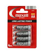 Maxell Zinc AA LR6 4-Pack Batteries: Infinite Energy