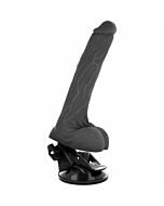 Remote Control 20cm Vibrator - Black