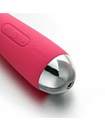 Svakom emma mini wand massager plum red