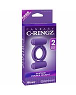 Fantasy c-ringz silicone double delight