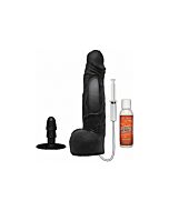 Squirting cumplay cock dual density ultraskyn - 10 inch