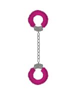 Ouch begginers furry legcuffs pink