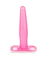 Silicone tee probe pink