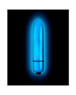Rocks-off vibrating bullet neon nights laser blue