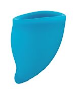 Fun Turquoise Menstrual Cup