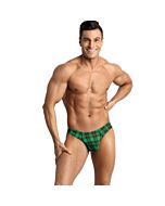 Anais Men Green-Black Magic Thong