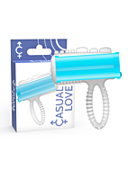 Blue Bliss Blue Tongue Vibrating Ring