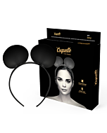 Mouse Ears Vegan-Leather Headband - Coquette Chic