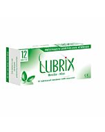 Lubrix box 12 units mint flavor