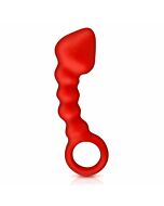 Asss Buttplug red cork 10 cm p-spot