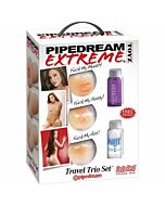 Pipedreams extreme travel set Trio