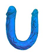 Blue Dual Baile Blue Dildo