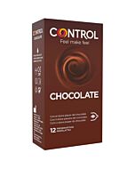 Chocolate flavored condoms 12 units