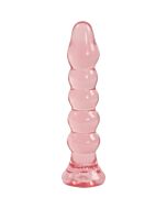 Pink Crystal - 12cm Anal Plug