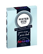 Mister Size - Pure Sensation Condoms 60, 64, 69 mm 3 Pack - Tester