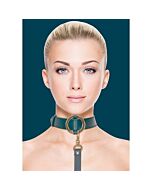 Green "Halo" BDSM Collar