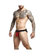 DUNGEON PEEKABOO JOCK - Red