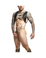 DNGEON Golden Top Ring Harness - BDSM Cockring