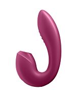 Satisfyer Sunray Stimulator and Vibrator App Red - Sex Shop