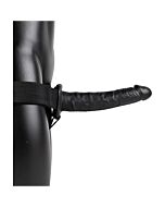 Realrock Hollow Vibrating Strap-On without Balls - 10/24.5 cm