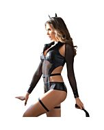 Sexy Leather Devil Costume