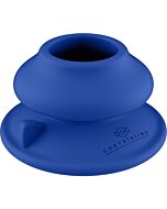 Blue Chrystalino Suction Cup - Unlimited Pleasure