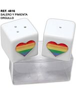 Rainbow Salt and Pepper Shaker