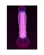 Giant Radiant Pink Shiny Silicone