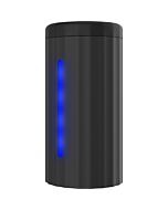 Vibrating Warming Stroker - Black