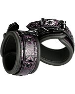 Blaze Purple Leather Cuffs