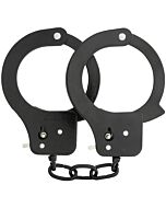 Seductive Initial Metal Handcuffs