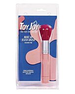 Vibrator shaped brush