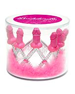 Bachelorette crown headband with penises