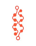 Posh and orange beads