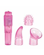 First time travel kit pink massager