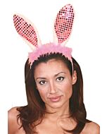Conejita sequined headband