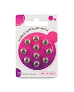 Pack 10 alkaline button batteries LR41