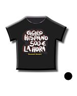 Hispanic black shirt gigolo 500 an hour