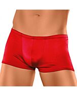 Male power red satin boxer
