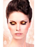 Baci false eyelashes blue red white diamond