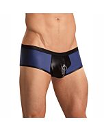 Male boxer power black-blue zipper