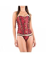 Intimax blood red corset