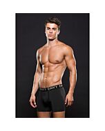 long elastic black boxer Envy