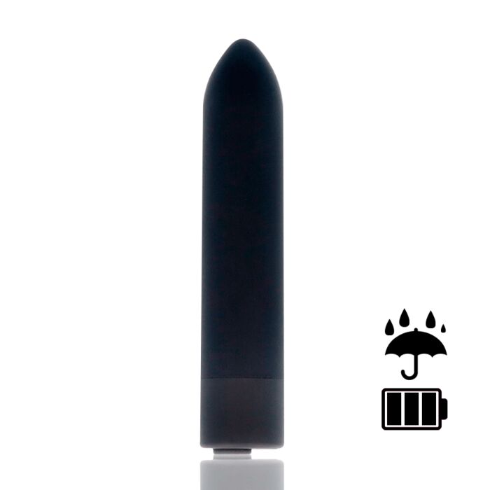 Black&silver vibrating bullet kernex