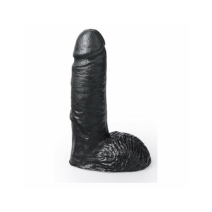 Hung system dildo black color  marcel 17 cm